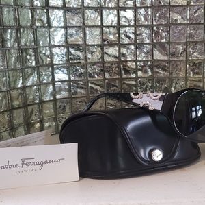 Salvatore Ferragamo Sheild Sunglasses